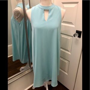 She + Sky Sleeveless MIDI dress